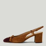 Valentino Garavani Valet Du Roi leather slingback pumps