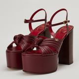 Valentino Garavani Crasher 125 leather platform sandals