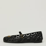 Valentino Garavani Ondette rubber ballerinas