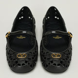 Valentino Garavani Ondette rubber ballerinas