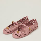 Valentino Garavani Ondette rubber ballerinas