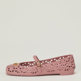 Valentino Garavani Ondette rubber ballerinas
