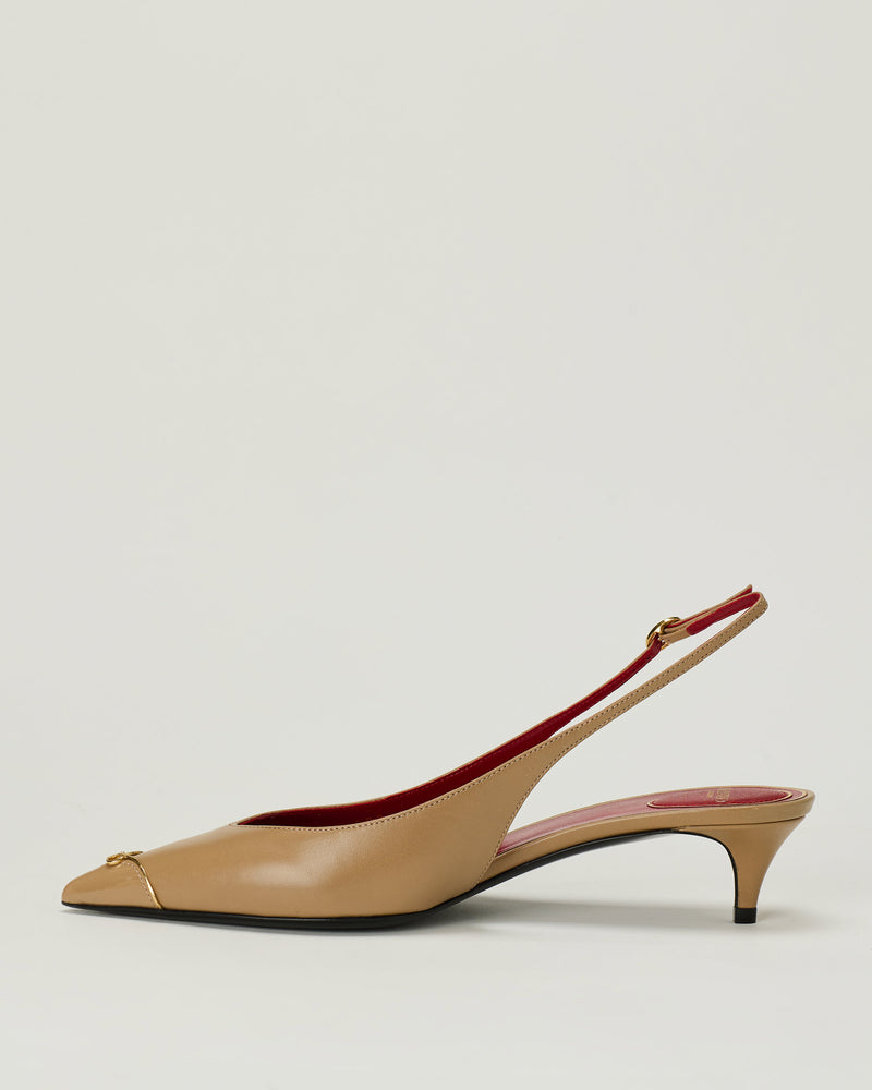 Valentino Garavani VLogo HeartTip slingback pumps