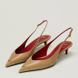 Valentino Garavani VLogo HeartTip slingback pumps