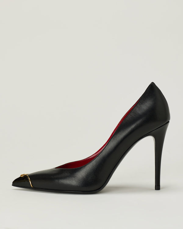 Valentino Garavani Heartip leather pumps