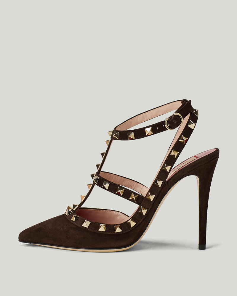 Valentino Garavani Rockstud suede pumps
