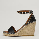 Valentino Garavani Double Rockstud espadrille wedges