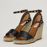 Valentino Garavani Double Rockstud espadrille wedges