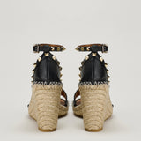 Valentino Garavani Double Rockstud espadrille wedges