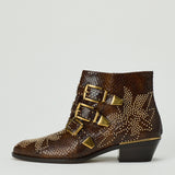 Chloé Susanna studded buckle strap ankle boots