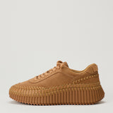Chloé Nama hand-stitched suede sneakers