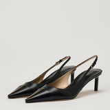 Tom Ford Goat leather slingback pumps