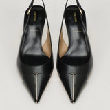 Tom Ford Goat leather slingback pumps