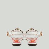 Dolce & Gabbana Stone-embroidered leather sandals