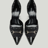 Gucci Horsebit GG jacquard pumps