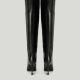 Gucci Boulevard Horsebit leather knee boots