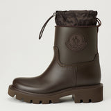 Moncler Kickstream shell-trimmed rubber boots