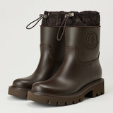 Moncler Kickstream shell-trimmed rubber boots