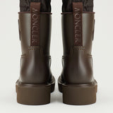 Moncler Kickstream shell-trimmed rubber boots