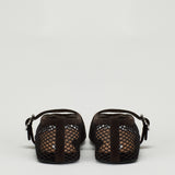 Alaïa Fishnet ballet flats