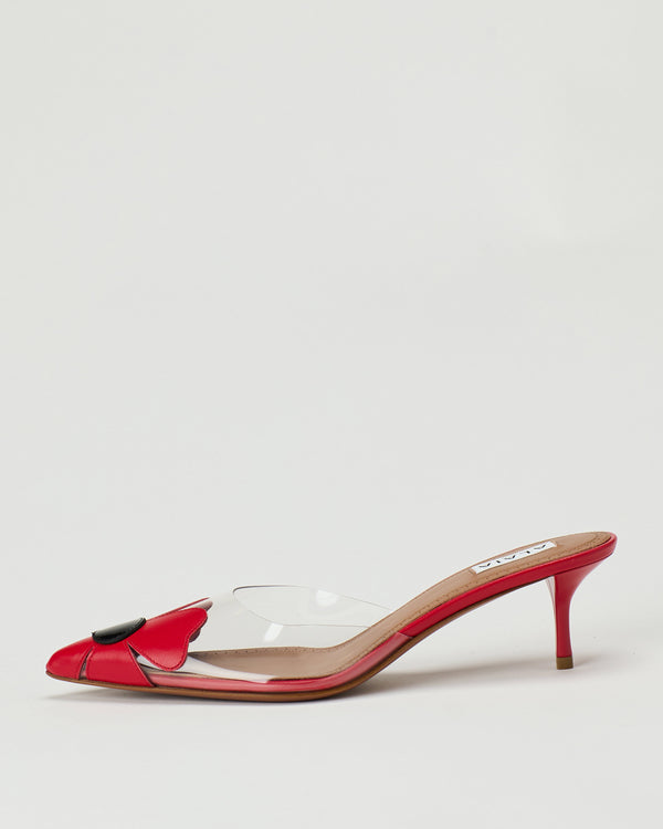 Alaïa Bloom mules