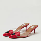 Alaïa Bloom mules