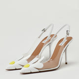 Alaïa Bloom floral pumps