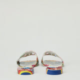 Dolce & Gabbana Carretto-print slides