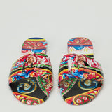 Dolce & Gabbana Carretto-print slides