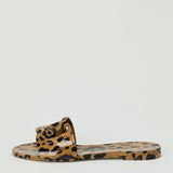 Dolce & Gabbana Bianca leopard-print rubber flats