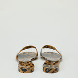 Dolce & Gabbana Bianca leopard-print rubber flats