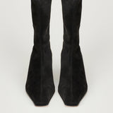 Khaite Arizona suede ankle boots