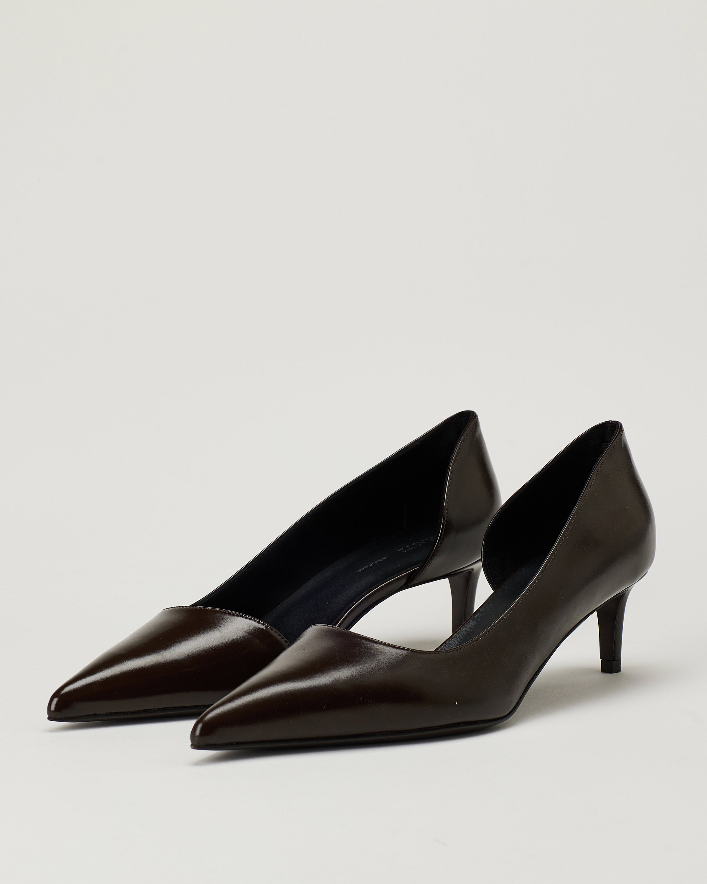 Khaite Jett D'Orsay leather pumps – Luisa World