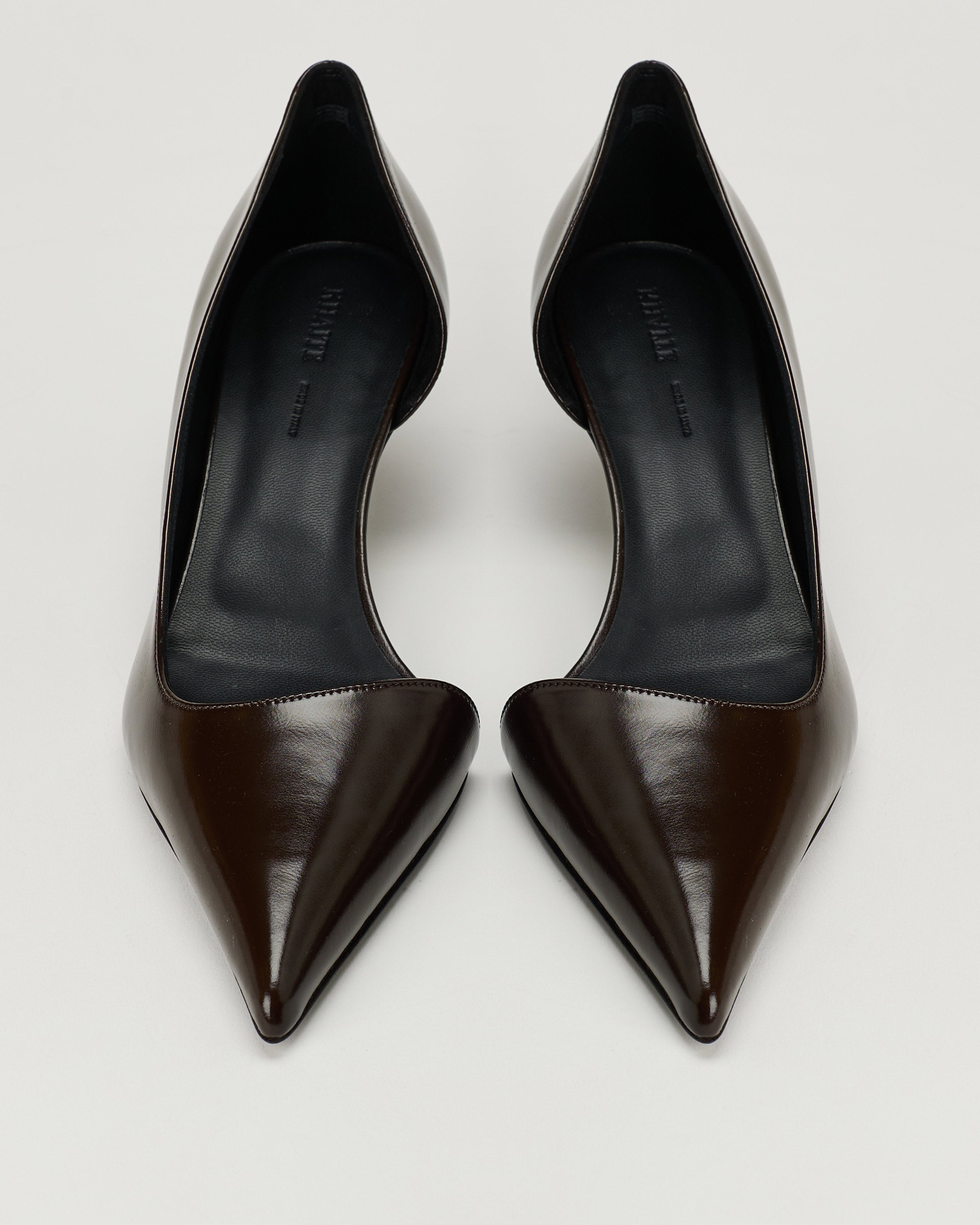 Khaite Jett D'Orsay leather pumps – Luisa World