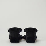 Balenciaga Gaeta 90 velvet wedge sandals