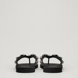 Balenciaga Cagole rubber flip flops