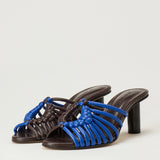 JW Anderson Plot woven leather mules