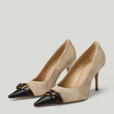 JW Anderson Buckle-detail leather pumps