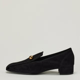 Herbert Levine Showtime suede loafer pumps