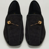 Herbert Levine Showtime suede loafer pumps