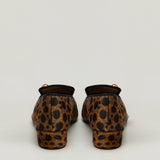 Herbert Levine Showtime leopard-print loafer pumps