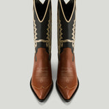 JOHANNA ORTIZ Alma Latina embroidered leather boots