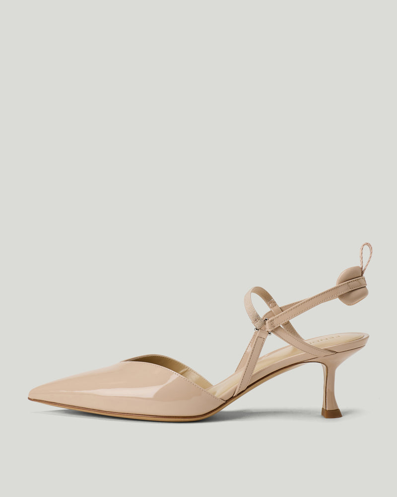 Fendi Very Colibrì leather slingback pumps