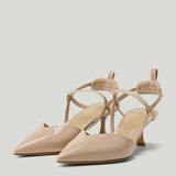 Fendi Very Colibrì leather slingback pumps