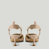 Fendi Very Colibrì leather slingback pumps