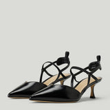 Fendi Very Colibrì leather slingback pumps