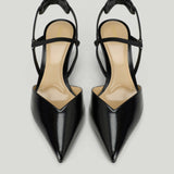 Fendi Very Colibrì leather slingback pumps