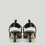 Fendi Very Colibrì leather slingback pumps