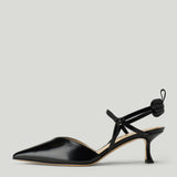 Fendi Very Colibrì leather slingback pumps