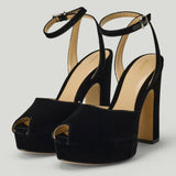Fendi platform peep-toe sandals